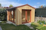 Bureau de jardin EMMY (Isolé, 34 mm + bardage), 3x3 m, 9 m² customer 1