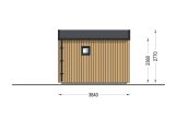 Abri de jardin en bois PIA PLUS (Isolé, 34 mm + bardage), 5x3 m, 12 m² specification 5