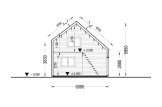 Chalet en bois en kit SELIA (Isolé, 34 mm + bardage), 44 m² specification 7