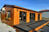 Chalet en bois SELENE (44 mm + bardage), 54 m² customer 1