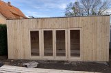 Studio de jardin PREMIUM (Isolé RE2020, 34 mm + bardage), 6x3 m, 18 m² customer 1