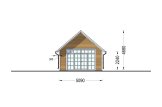 Chalet en bois en kit ARIELLE (34 mm + bardage), 41 m² specification 3