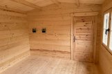 Abri de jardin en bois NORA (Isolé, 44+44 mm), 7x3.5 m, 24 m² customer 2