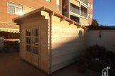 Abri de jardin MALTA (34 mm), 3x3 m, 9 m² customer 1