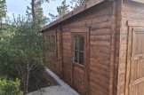 Garage en bois à toit plat MODERN (34 mm), 3.6x5.4 m, 19.9 m² customer 2