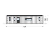 Maison préfabriquée en bois BELLA 3 PV (Isolé RE2020, 44 mm + bardage), 75 m² specification 4