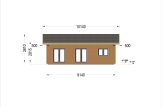 Chalet en bois ALICE S (44 mm + bardage), 63 m² specification 2