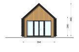 Chalet en bois SALLY (34 mm + bardage), 20 m² specification 2