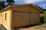 Garage en bois (44 mm), 6x9 m, 54 m² customer 1