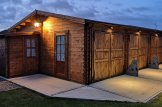 Garage en bois triple TRIO (44 mm), 9x6 m, 54 m² customer 2