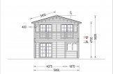Chalet en bois habitable TOULOUSE (44+44 mm, RT2012), 100 m² + 20 m² terrasse specification 3