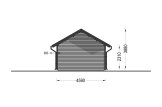 Abri de jardin ELENA (Isolé, 34 mm + bardage), 4x7 m, 28 m² specification 4