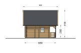 Chalet en bois LIVINGTON S (44 mm) 50 m² specification 4