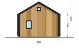 Chalet en bois SARA (34 mm + bardage), 20 m² specification 5
