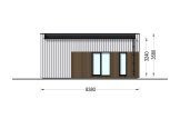 Maison préfabriquée en bois MALLY PV (Isolé RE2020, 44 mm + bardage), 70 m² specification 5
