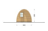 Abri de jardin en bois BRETA S (44 mm), 3x6 m, 18 m² specification 4