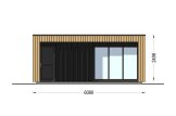 Abri de jardin en bois LAYLA (34 mm + bardage), 6x3 m, 15 m² specification 2