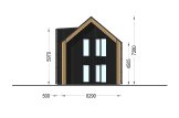 Maison préfabriquée en bois ASTRID PV S (44 mm + bardage), 99 m²  specification 4