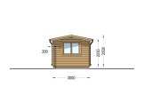 Abri de jardin en bois OAK (34 mm), 6x3 m, 16 m² specification 5