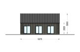 Maison préfabriquée en bois MILANA PV (Isolé RE2020, 44 mm + bardage), 41 m² specification 6