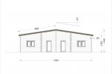Chalet en bois RIVIERA S (66 mm), 100 m² + 20 m² terrasse specification 4