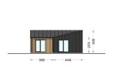 Chalet en bois habitable GINNY RV (Isolé RE2020, 44 mm + bardage), 49 m² specification 5