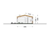 Chalet en bois habitable NICOLE (Isolé, 44 mm + bardage), 68 m² specification 6