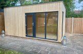 Bureau de jardin PREMIUM (Isolé RE2020, 34 mm + bardage), 5x3 m, 15 m² customer 2