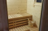 Sauna d'extérieur ELDA (44 mm), 5x7.5 m, 25 m² (4 pièces), terrasse de 12 m² customer 3
