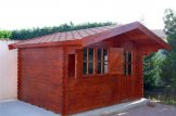 Abri de jardin en bois DREUX (44 mm), 4x4 m, 16 m² customer 1