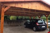 Carport en bois double CLASSIC, 6x6 m, 36 m² customer 2