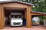Garage en bois camping car (44 mm), 4x8 m, 32 m² customer 2