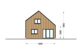 Chalet en bois en kit SELIA (Isolé, 34 mm + bardage), 44 m² specification 3