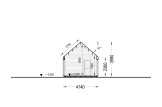 Chalet en bois ADALINE (34 mm + bardage), 50 m² specification 6