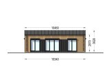 Chalet en bois habitable SELENE RV (Isolé, RE2020), 54 m² specification 2