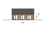 Chalet en bois en kit MILANA (34 mm + bardage), 41 m² specification 6