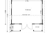 Abri de jardin en bois ROYAL S (44 mm), 5x5 m, 25 m² specification 1