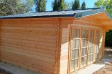 Abri de jardin en bois MARTA (Isolé RE2020, 44+44 mm), 5x4 m, 20 m² customer 1