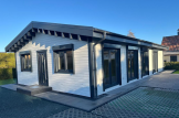 Chalet en bois JULIA (44+44 mm), 103 m² customer 2