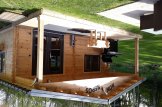 Abri de jardin en bois avec auvent CAMILA (66 mm), 6x6 m, 24 m² + 11 m² customer 1