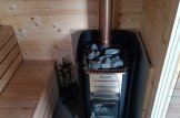 Sauna d'extérieur ELDA (44 mm), 2x2 m, 4 m² customer 3