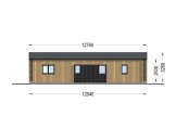 Chalet en bois habitable NICOLE (Isolé, 44 mm + bardage), 68 m² specification 4
