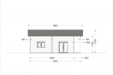 Chalet en bois RIVIERA S (66 mm), 100 m² + 20 m² terrasse specification 3