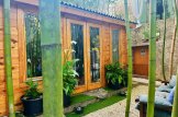 Abri de jardin en bois POOLHOUSE (Isolé, 44+44 mm), 4x3 m, 12 m² customer 1