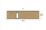 Petite maison en bois PREMIUM (Isolé, 34 mm + bardage), 10.5x4.5 m, 47 m² specification 4