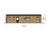 Chalet en bois habitable BELLA 3 RV (Isolé RE2020, 44 mm + bardage), 75 m² specification 4
