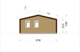 Chalet en bois habitable ANGELA S (Isolé RE2020, 44 mm + bardage), 50 m² specification 3