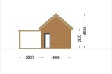 Chalet en bois ADALINE S (44 mm), 45 m² specification 5