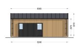 Chalet en bois habitable ANGELA RV (Isolé, RE2020), 50 m² specification 4