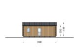 Chalet en bois habitable ANGELA S (Isolé, 44 mm + bardage), 45 m² specification 5